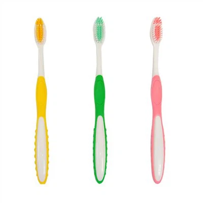 Glanhau Brws Dannedd Oedolion Gyda Pad Bawd